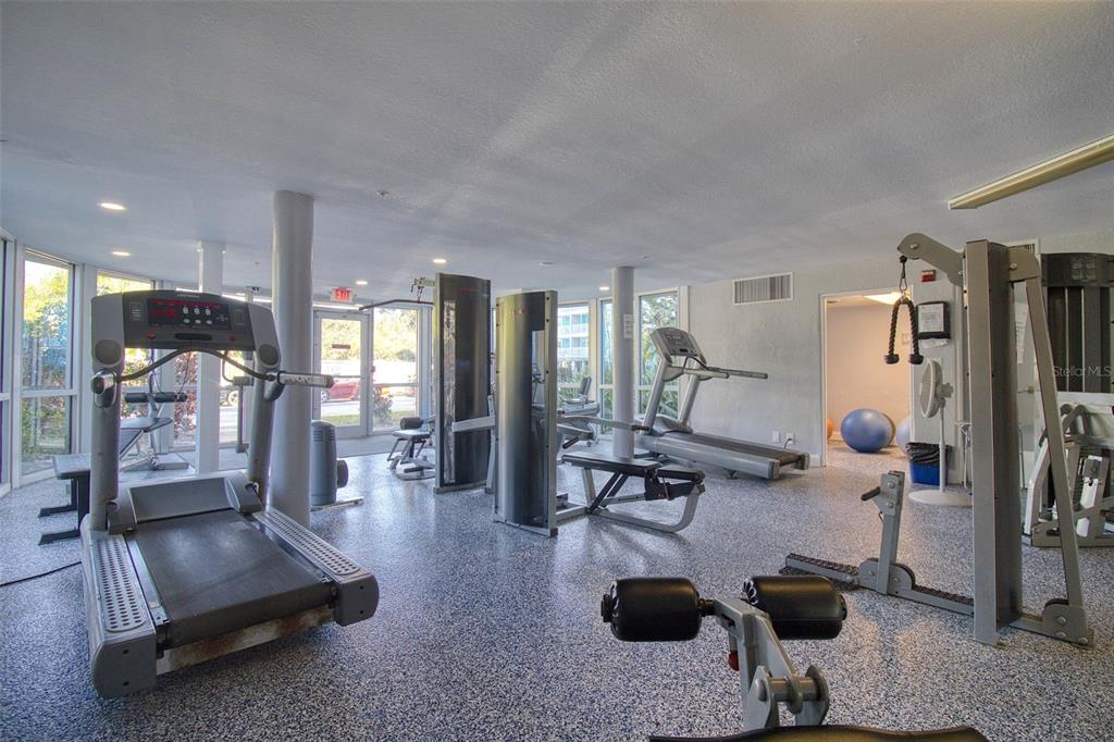 3315 58th Avenue South, Unit 112 St. Petersburg, FL 33712 - Photo 17 of 38 a view of a room with gym equipment