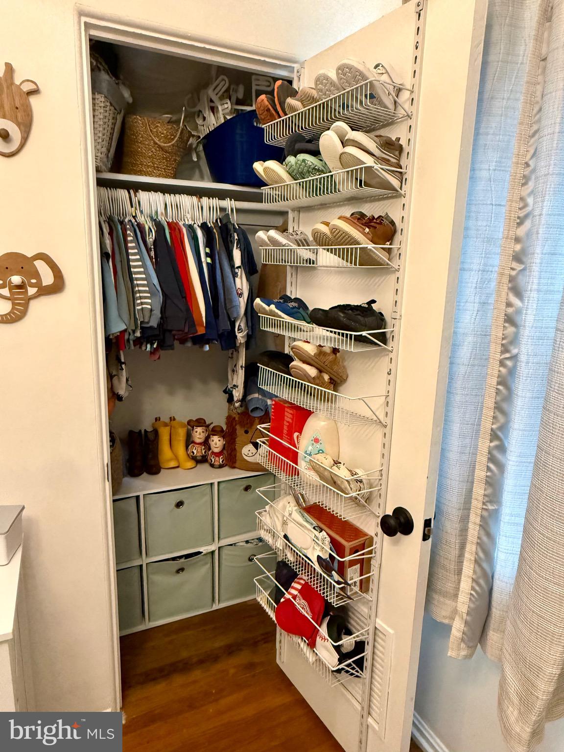 1294 Warwick Road Camp Hill, PA 17011 - Photo 17 of 27 a view of walk in closet with clothes and shoes