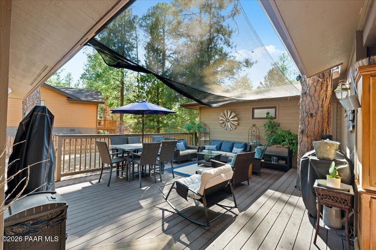 1136 East Timber Ridge Road Prescott, AZ 86303 - Photo 16 of 25 Back Patio