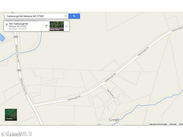 Land/Lot. If using Google Maps, the Lot is Located at 7921 Yarborough Road, Diagonally to the Right of Oak Point Lane. Please See GIS Map for Exact Location.