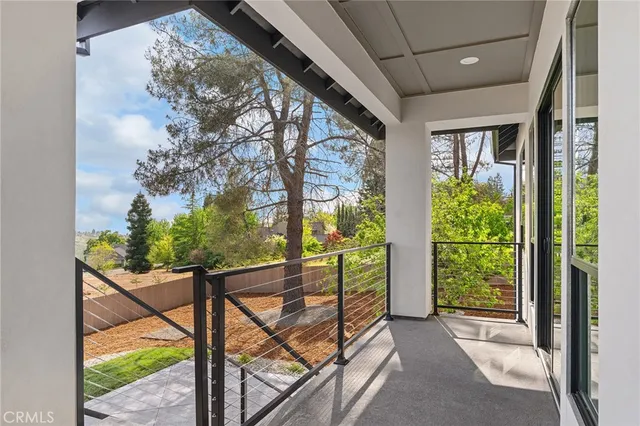 an aerial view of residential house with outdoor space