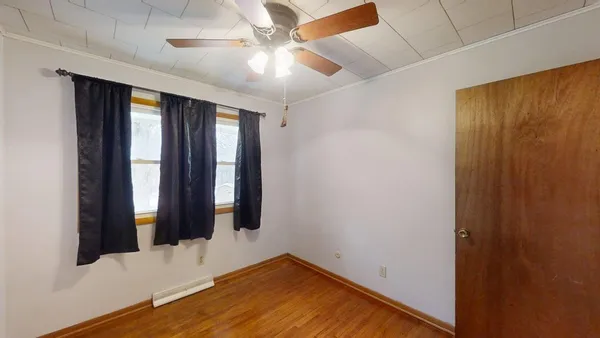 wooden floor in an empty room