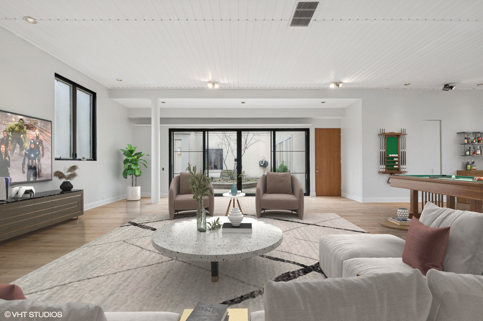 2000 Clendenin Lane Riverwoods, IL 60015 - Photo 37 of 51 a living room with furniture and wooden floor