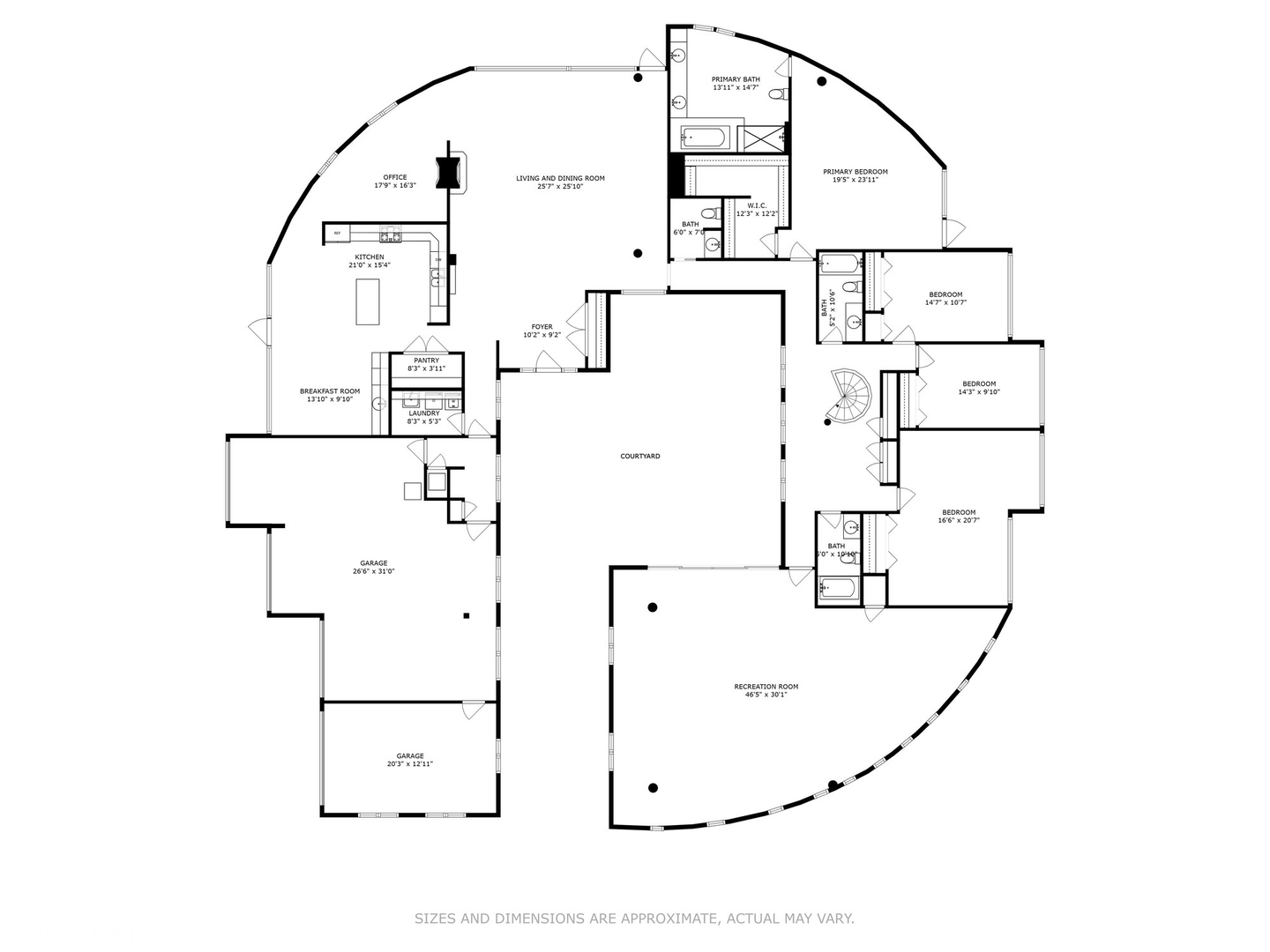 2000 Clendenin Lane Riverwoods, IL 60015 - Photo 49 of 51 a view of staircase with white walls