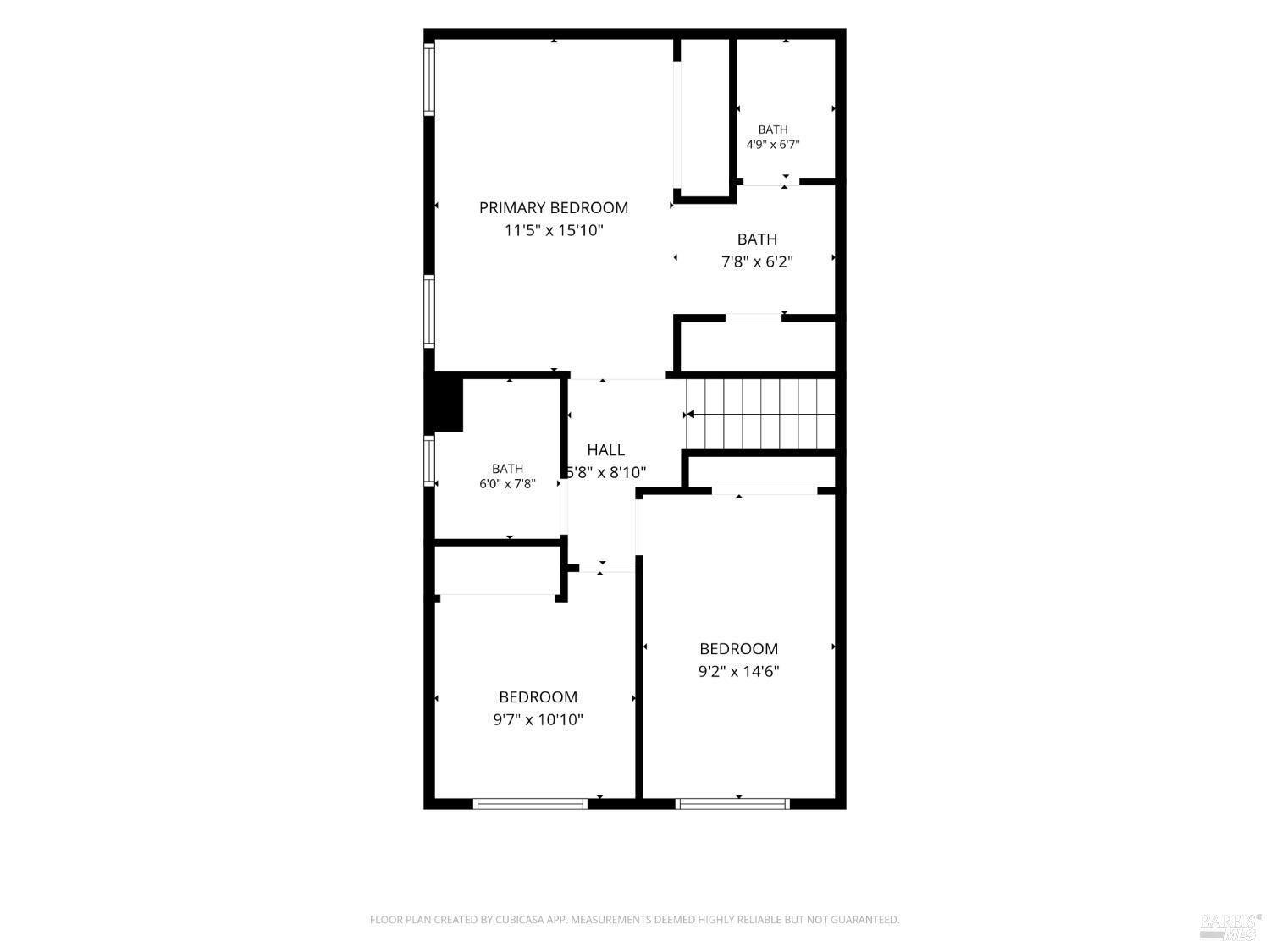 715 Placer Court Santa Rosa, CA 95401 - Photo 37 of 37 a picture of a floor plan