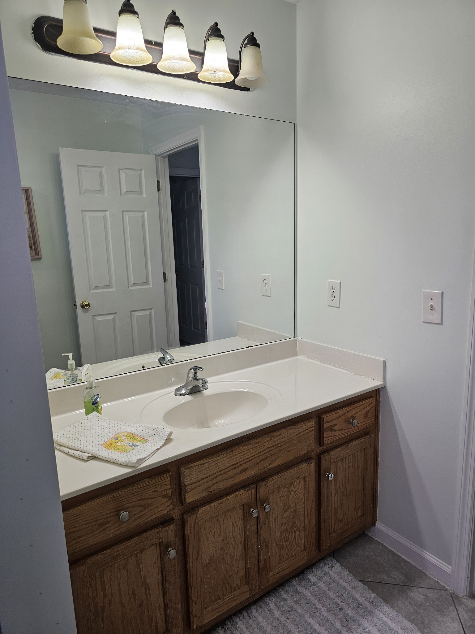 331 Chrissa Lane Lebanon, TN 37087 - Photo 13 of 20 a bathroom with a sink and a mirror