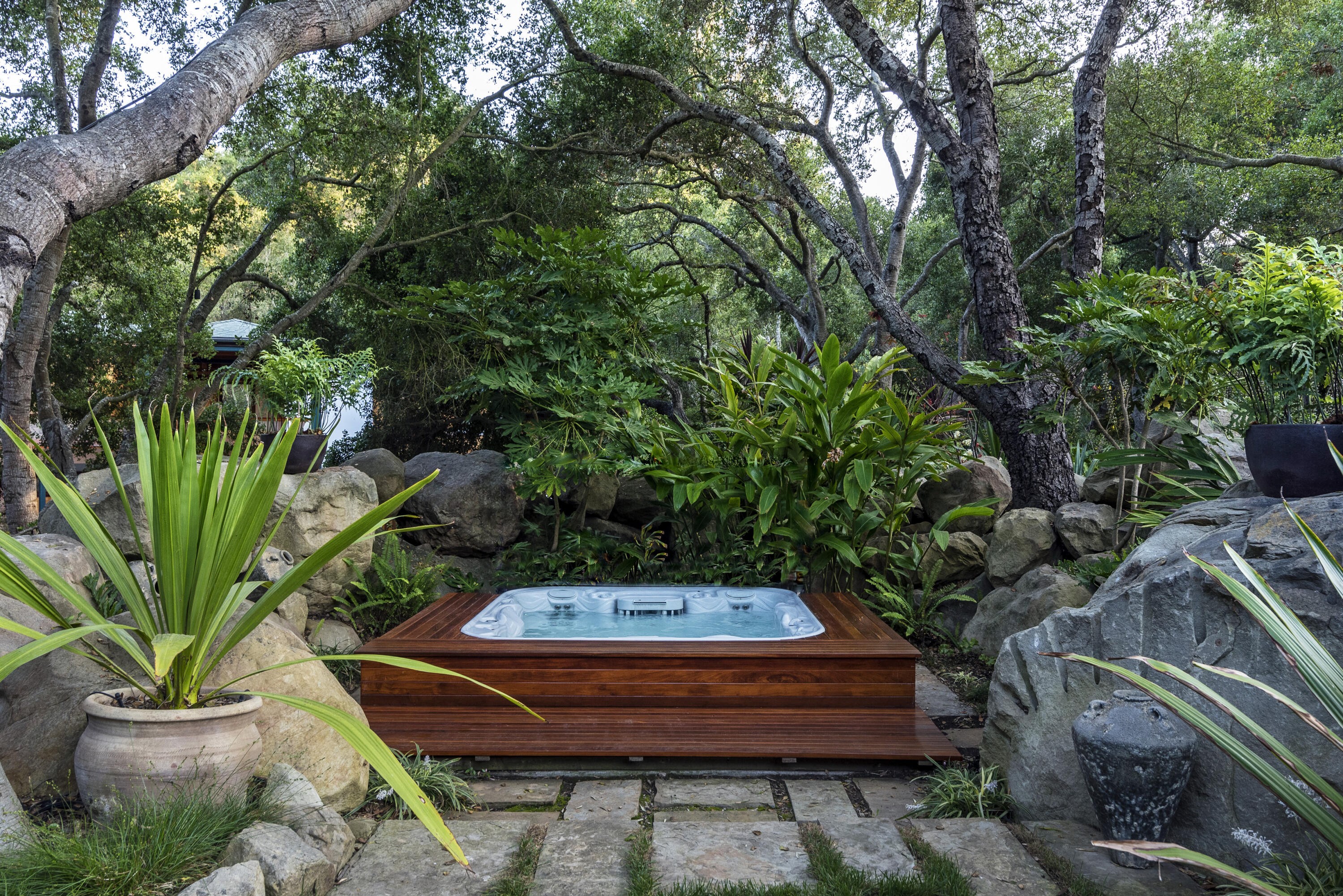 2815 East Valley Road Santa Barbara, CA 93108 - Photo 21 of 31 Hidden Outdoor Spa