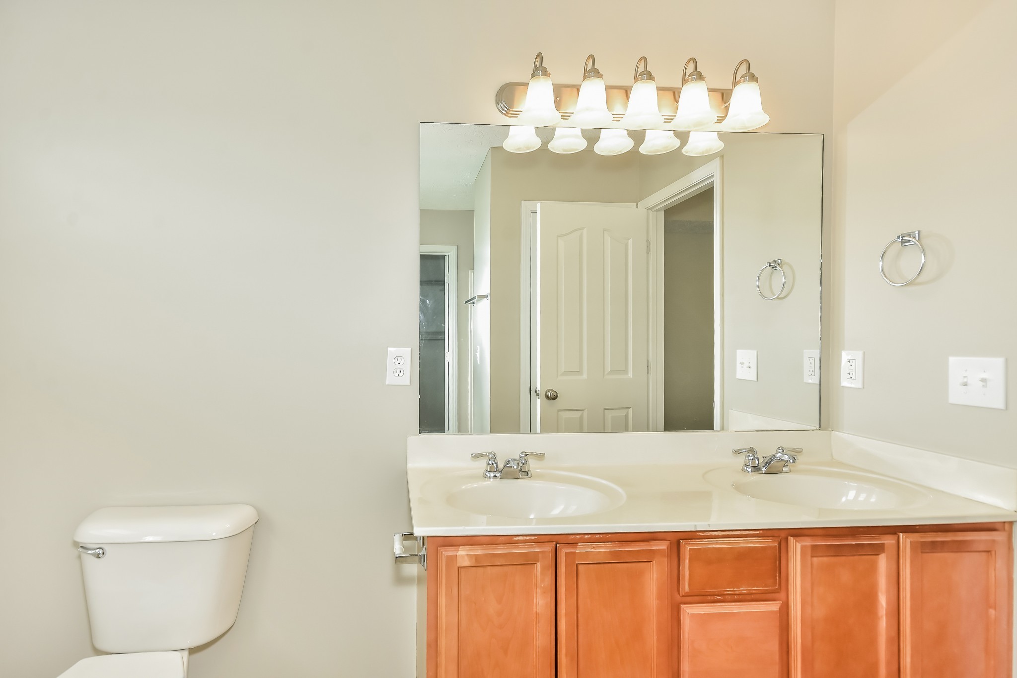 1224 Maritime Port Antioch, TN 37013 - Photo 12 of 17 a bathroom with a granite countertop sink and a mirror