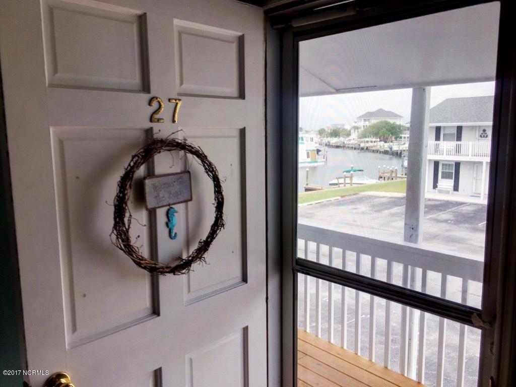 127 Old Causeway Road, Unit 27 Atlantic Beach, NC 28512 - Photo 25 of 27 with canal view.
