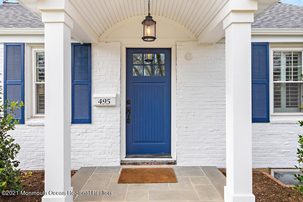 495 Branch Avenue Little Silver, NJ 07739 - Photo 2 of 26 a view of front door of house