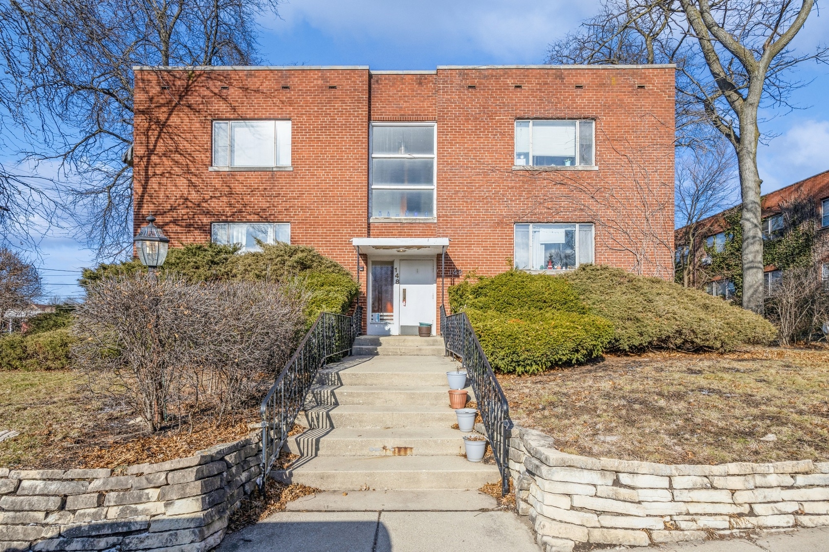 a view of outdoor space yard and front view of a house