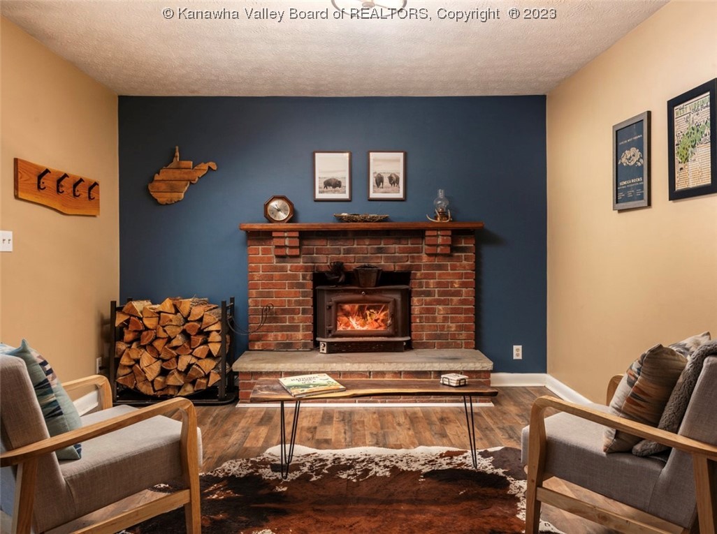 5428 Tanglewood Road Charleston, WV 25313 - Photo 7 of 21 Wood-burning stove provides heat for most of the home.