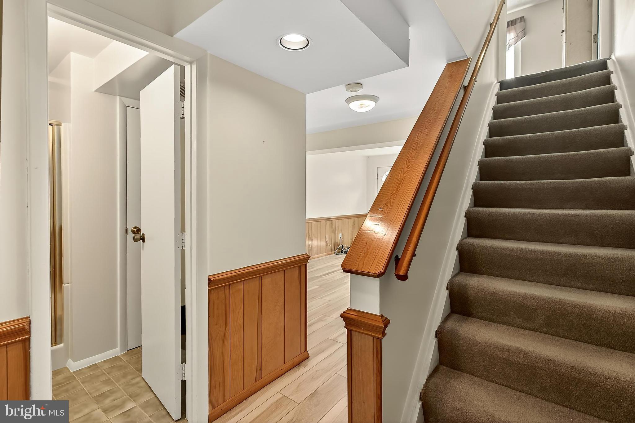 8353 Bark Tree Court Springfield, VA 22153 - Photo 22 of 32 Lower Level Stairs