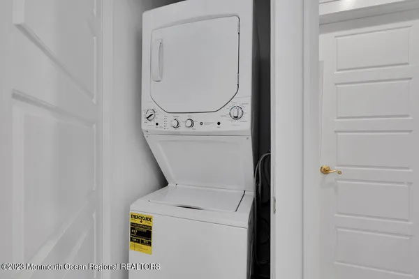 a view of outside space and ocean view