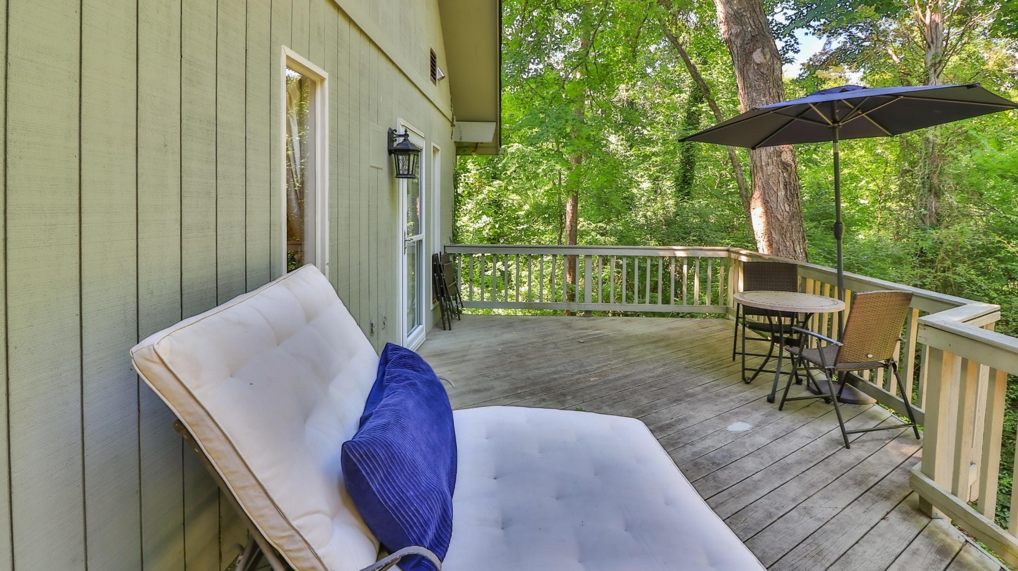 6108 Ricky Allen Road Corryton, TN 37721 - Photo 11 of 39 a view of balcony with wooden floor and outdoor seating