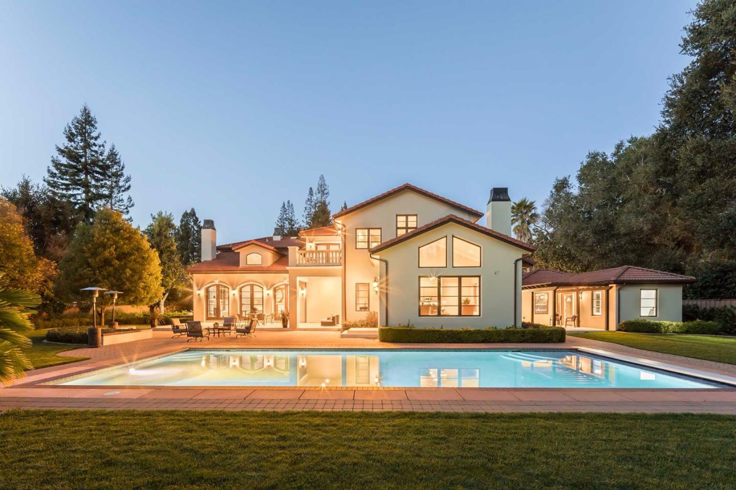 84 Nora Way Atherton, CA 94027 - Photo 3 of 37 a view of a house with a ocean view