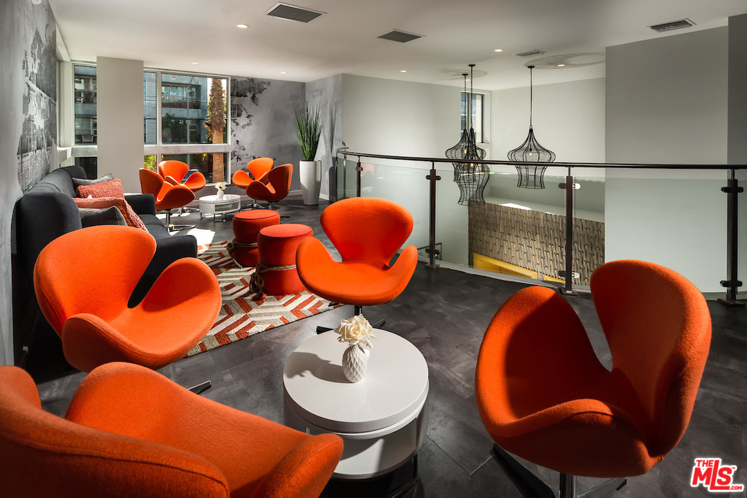 4140 Glencoe Avenue, Unit 604 Marina del Rey, CA 90292 - Photo 16 of 20 a view of a dining room with furniture and chandelier