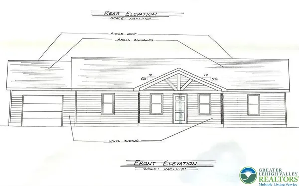 a view of a white building and front door