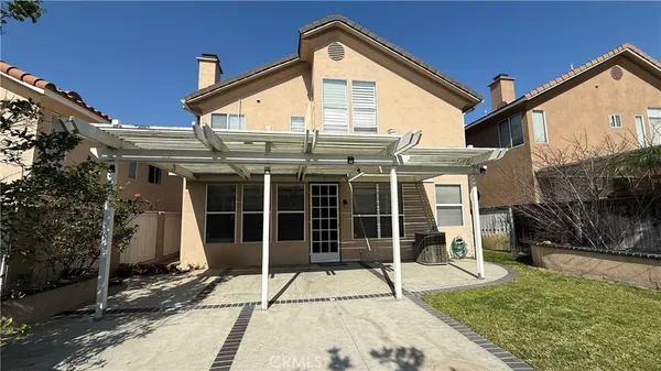 a view of a house with a outdoor space