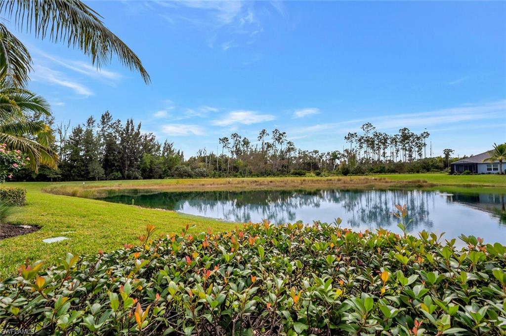 2247 Marquesa Circle Naples, FL 34112 - Photo 19 of 27 a view of a lake with a big yard