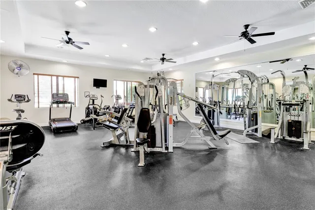 a view of a lake with a big yard