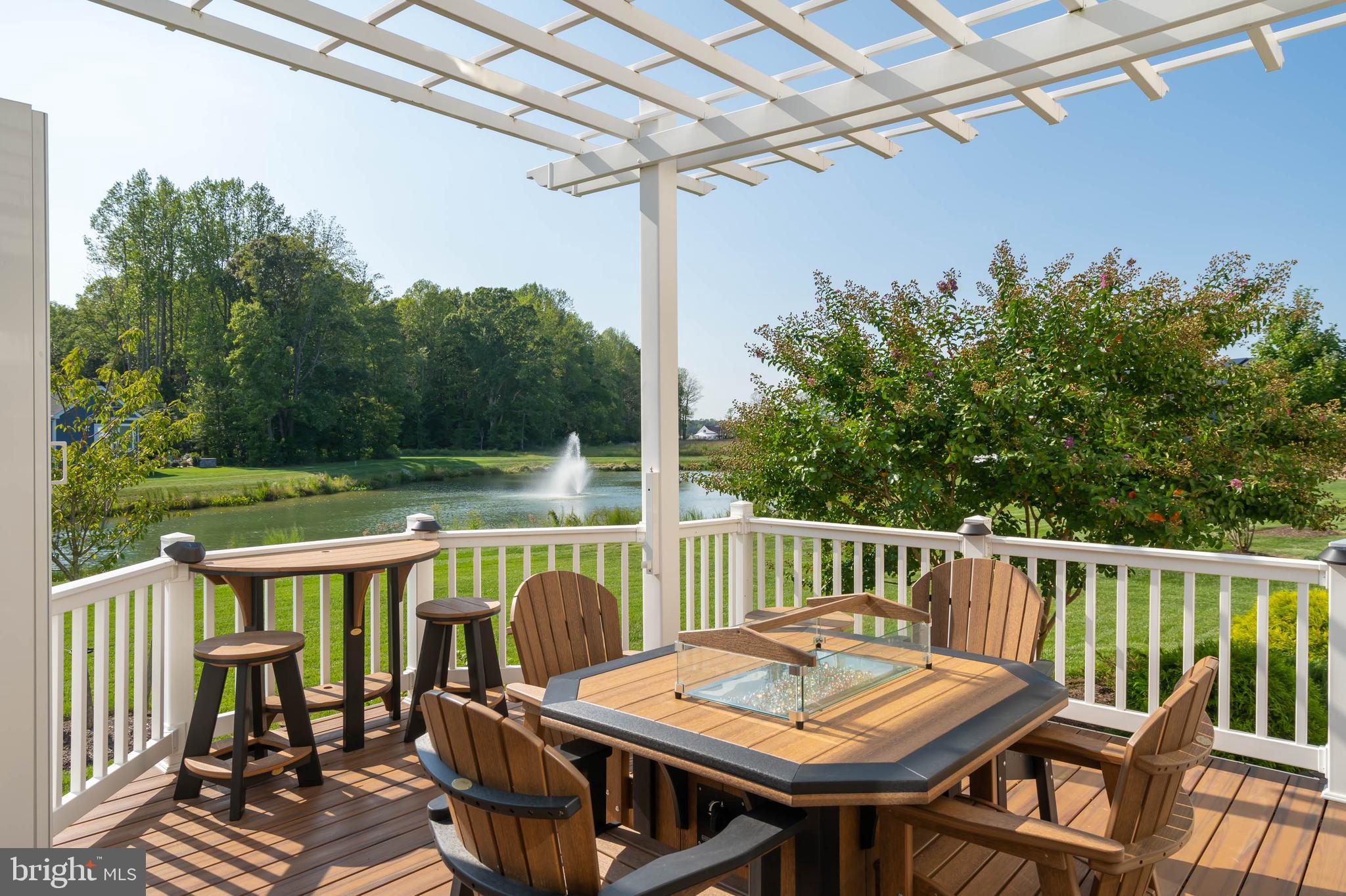 37058 Sheepscot Road Lewes, DE 19958 - Photo 2 of 51 Deck w/ firepit & Pergola