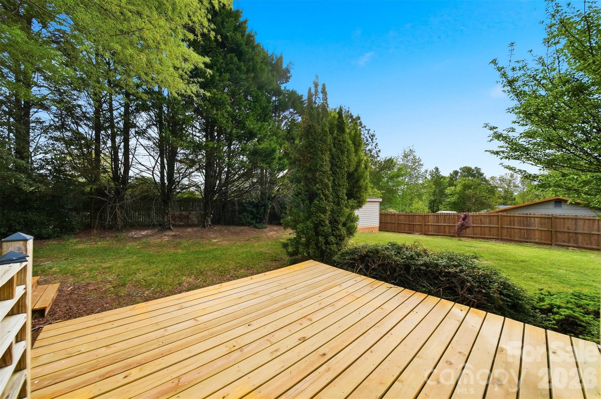 192 Reese Loop Taylorsville, NC 28681 - Photo 34 of 41 a view of a backyard with wooden floor