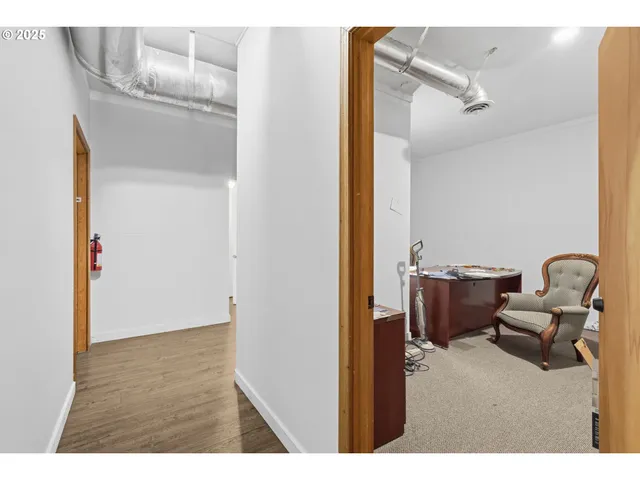a view of a storage & utility room