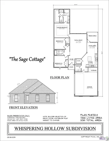 $259,000 | 28625 Lindsey Erin Lane, Albany, LA 70711
