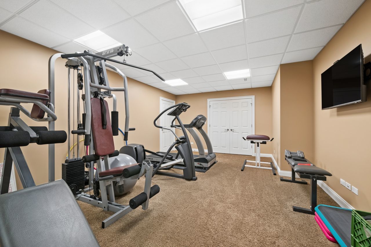1029 Ridgeview Drive Inverness, IL 60010 - Photo 38 of 58 a view of a room with gym equipment