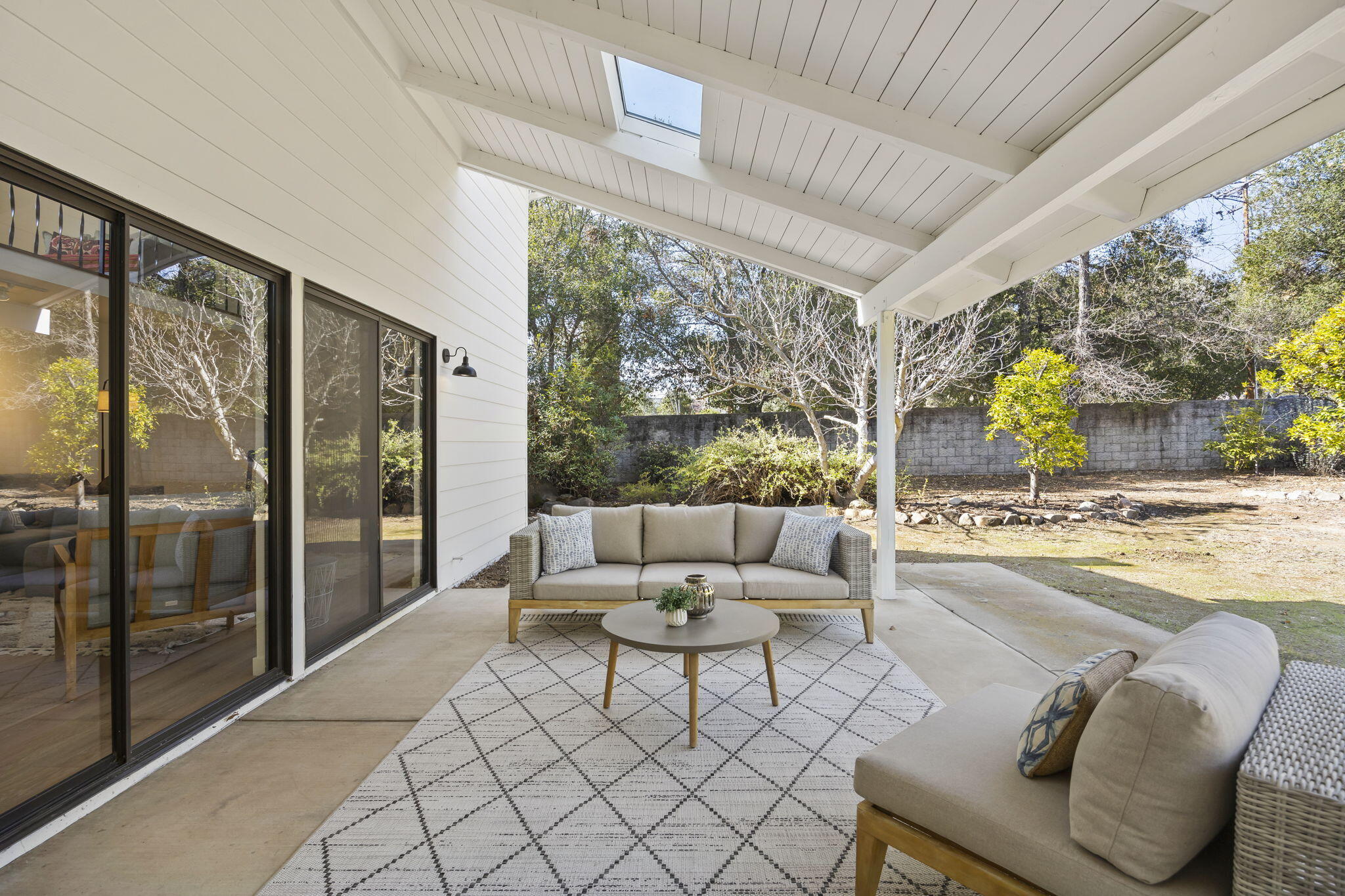 885 Oakwood Street Ojai, CA 93023 - Photo 31 of 35 a living room with furniture and a large window