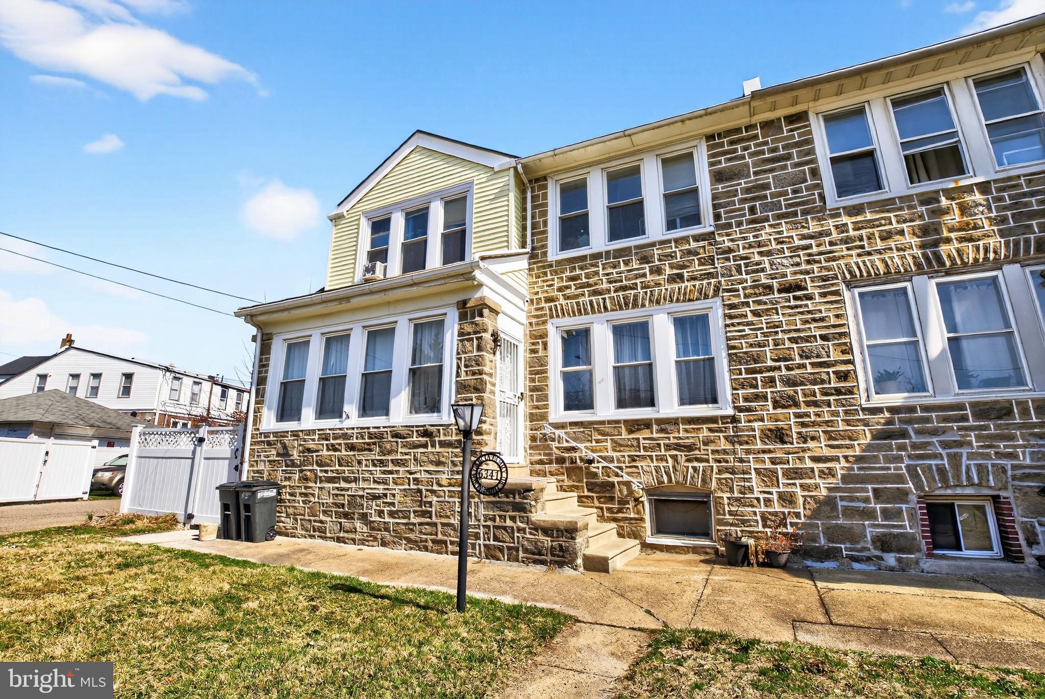 6341 Martins Mill Road Philadelphia, PA 19111 - Photo 1 of 1 Charming stone facade with inviting entrance.