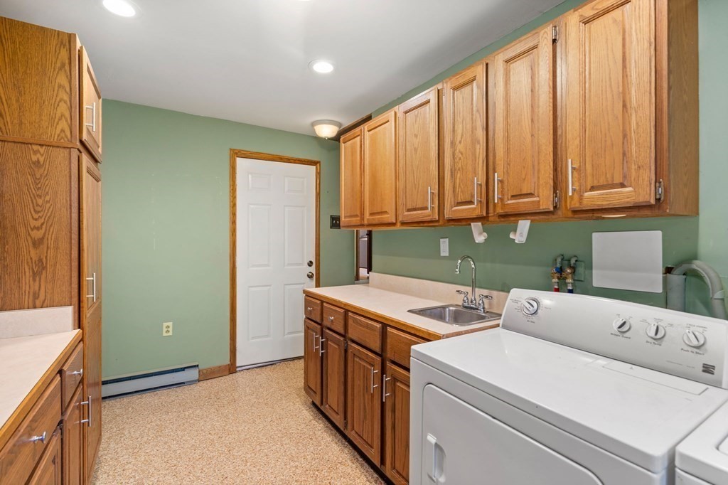 3 Old English Road Worcester, MA 01609 - Photo 14 of 36 a utility room with dryer and washer