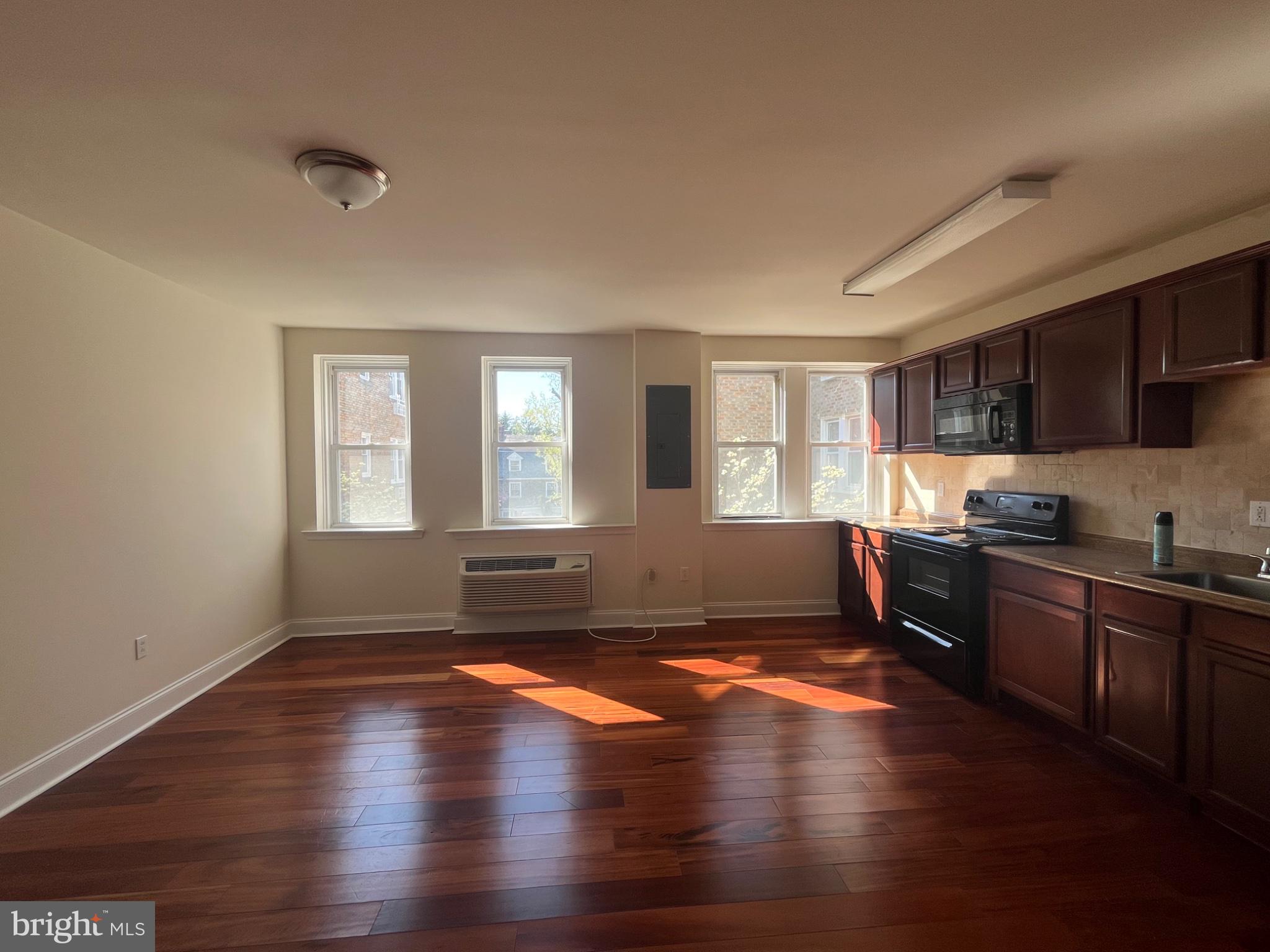 Bright and airy kitchen with charm.