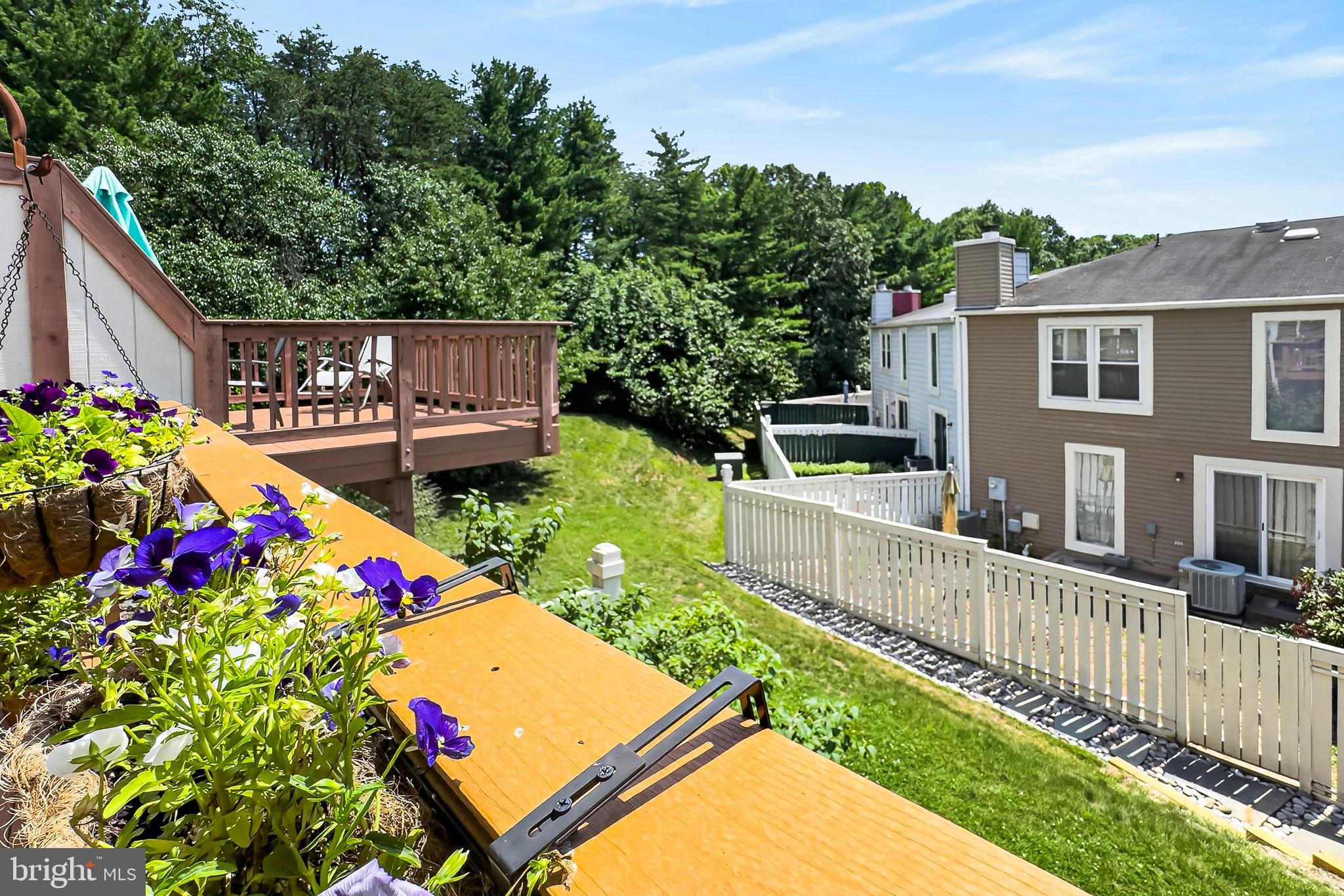 1769 Whisperhill Drive Reston, VA 20194 - Photo 12 of 58 Backing to greenspace & lovely view on the trees!