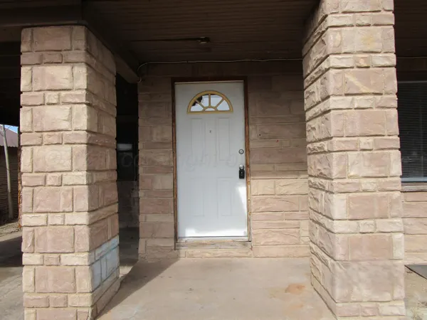 a view of entrance