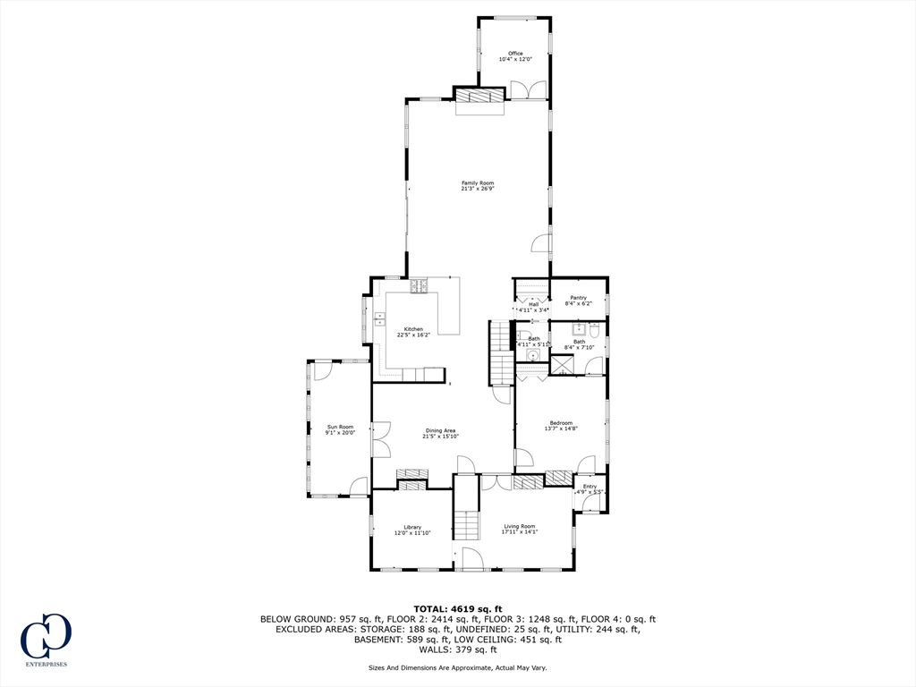 71 High Street Canton, MA 02021 - Photo 40 of 42 a picture of floor plan