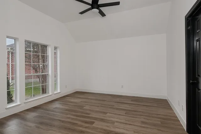 wooden floor in an empty room
