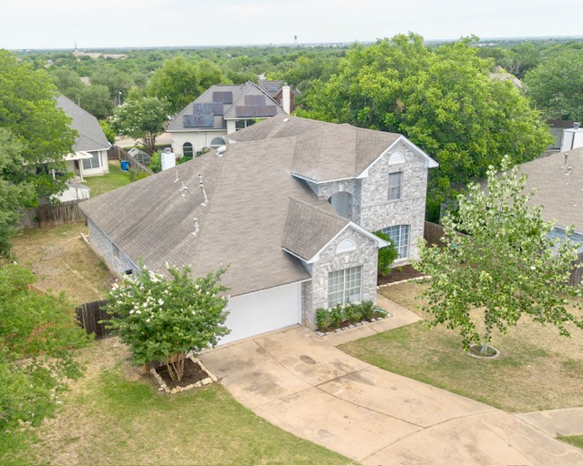 1406 Apache Cove Pflugerville, TX 78660 - Photo 35 of 40 an aerial view of a house