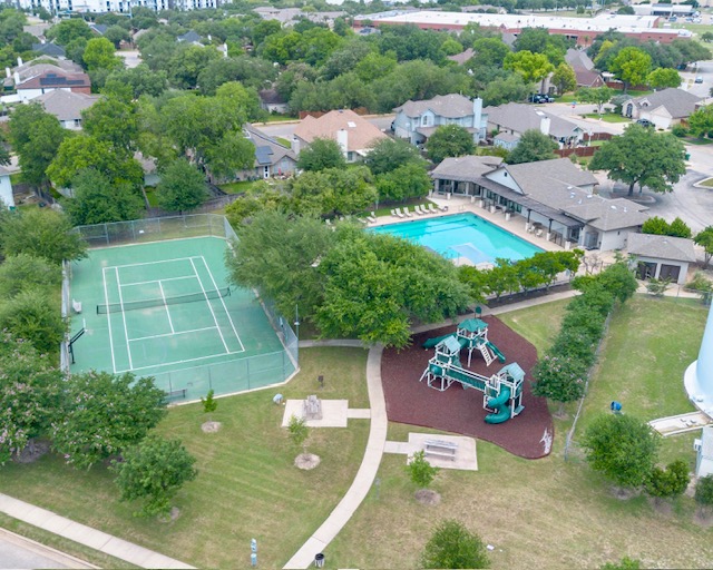 1406 Apache Cove Pflugerville, TX 78660 - Photo 39 of 40 an aerial view of a house