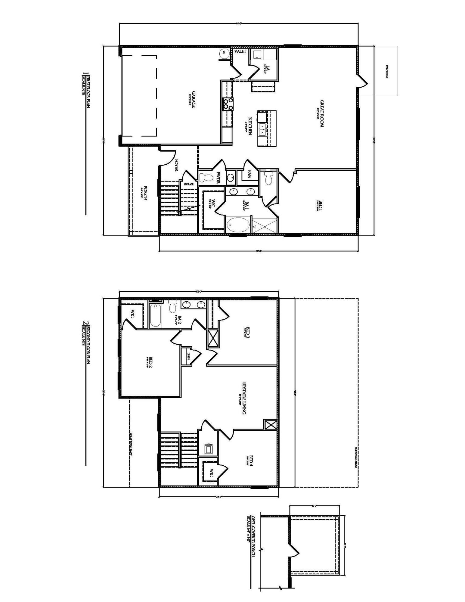 4662 Marine Loop Crestview, FL 32539 - Photo 2 of 2 Belfort Floorplan