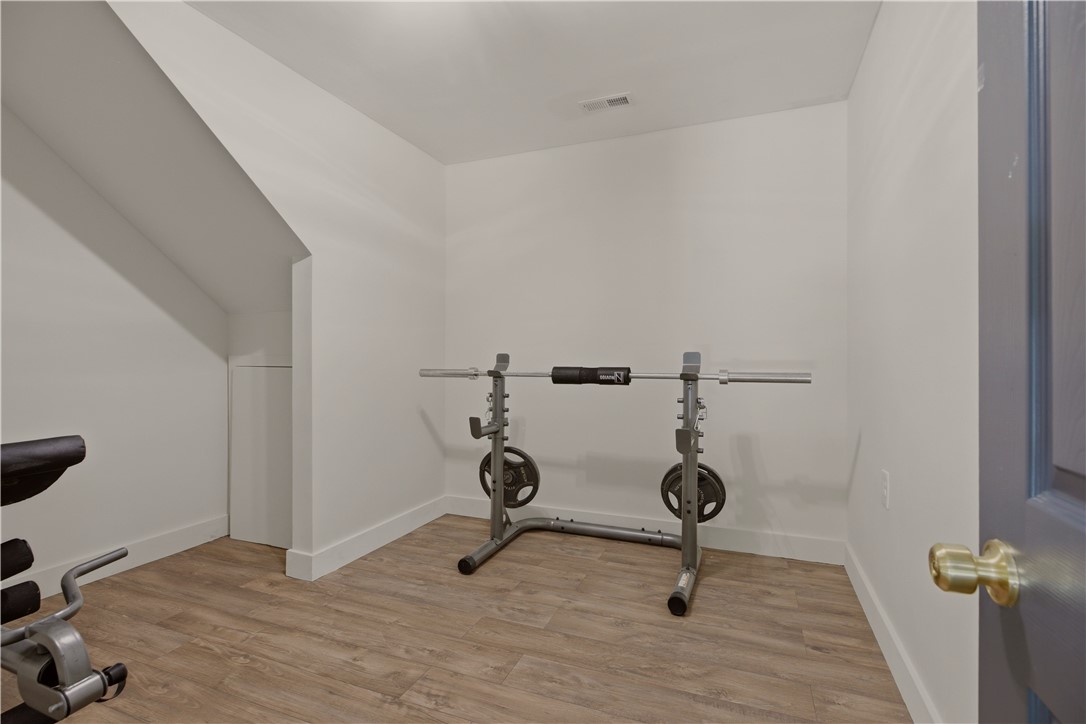 26 Old Stone Church Road Little Compton, RI 02837 - Photo 43 of 49 Extra room in finished basement offers potential workout space