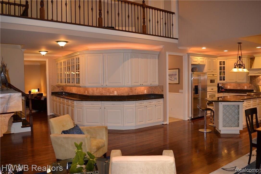5590 Leeds Court Rochester, MI 48306 - Photo 26 of 73 Hearth Room to Kitchen
