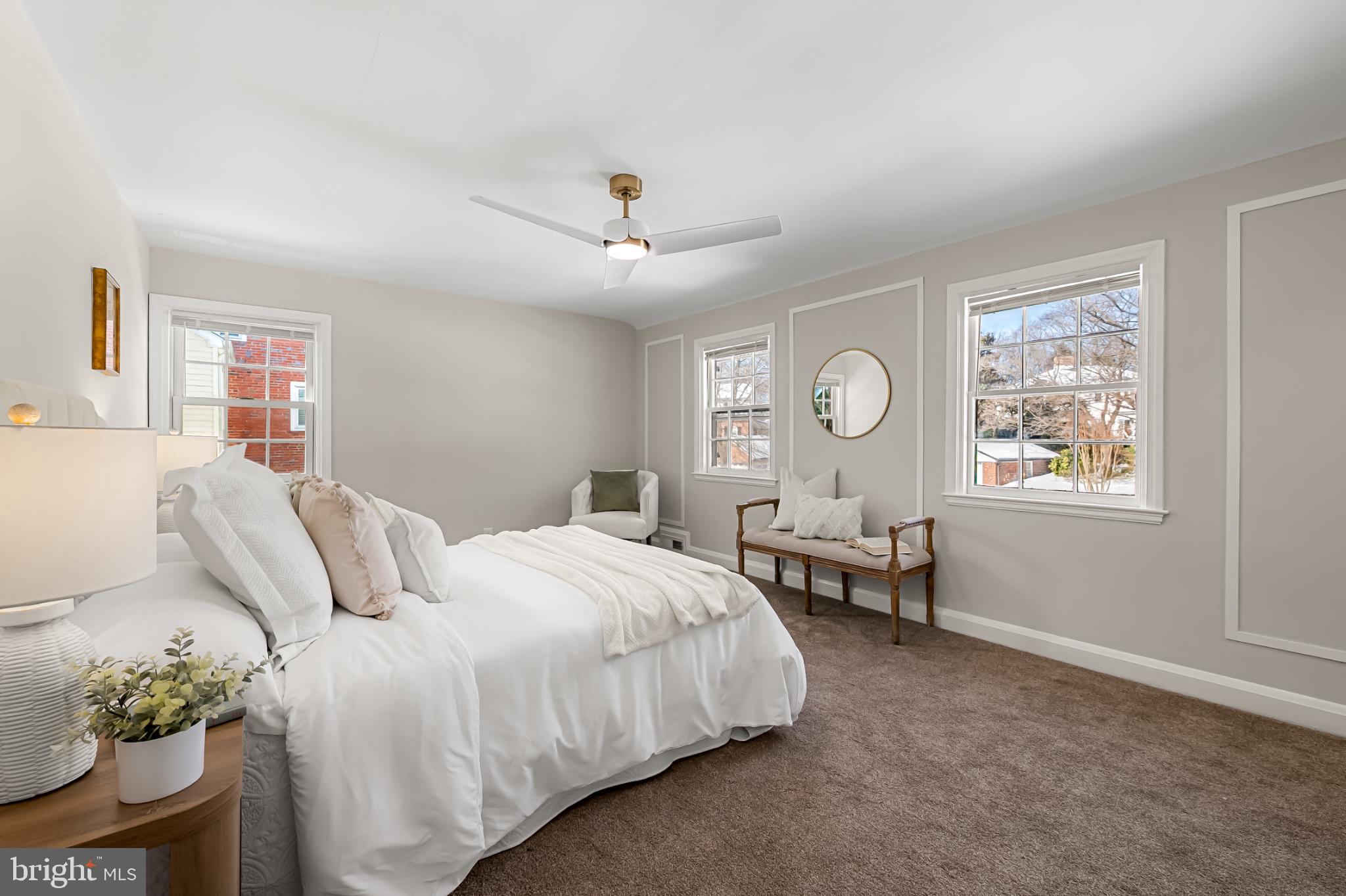 517 Worcester Road Towson, MD 21286 - Photo 21 of 44 Large primary bedroom