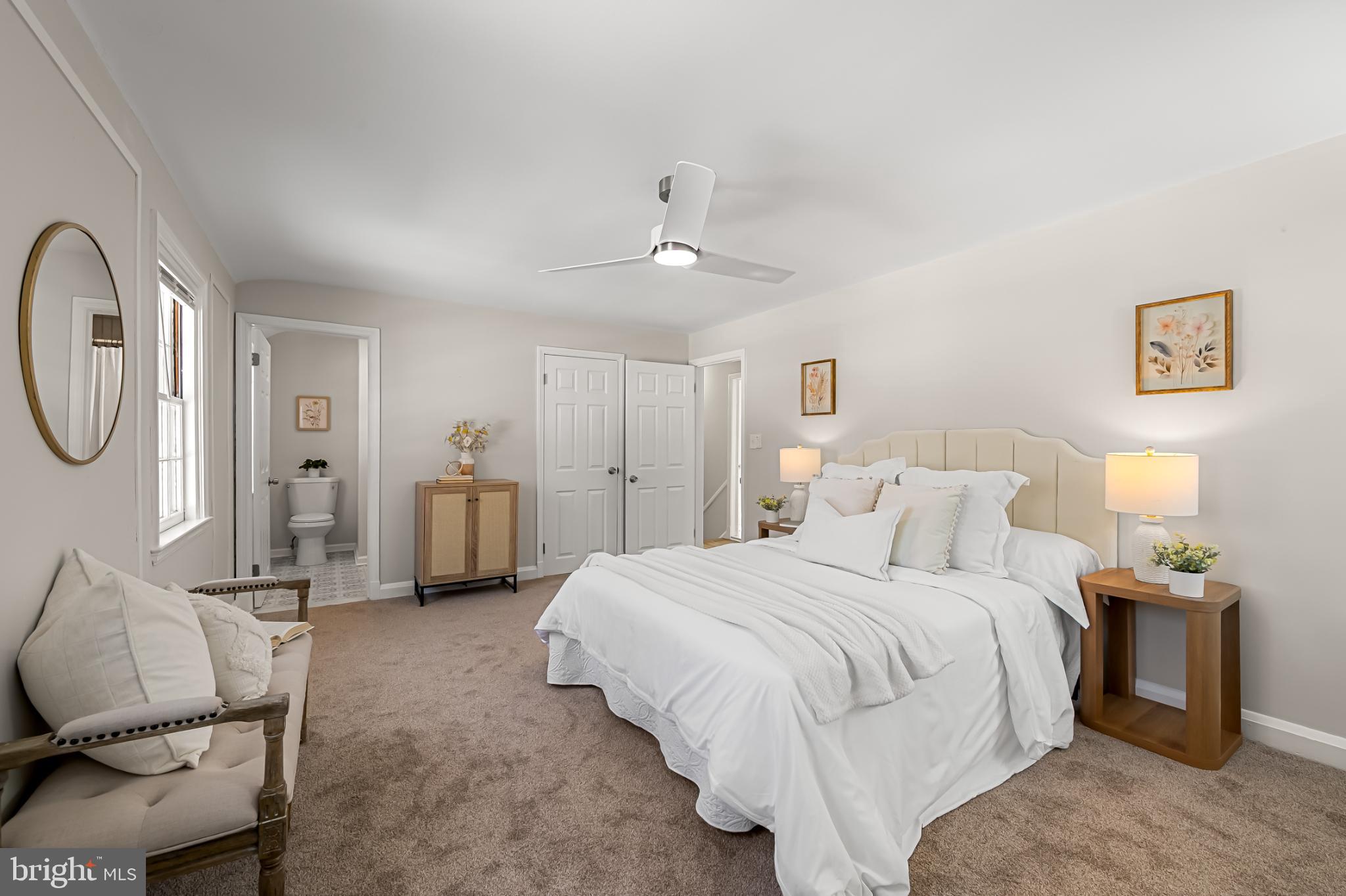 517 Worcester Road Towson, MD 21286 - Photo 23 of 44 Primary bedroom with en-suite