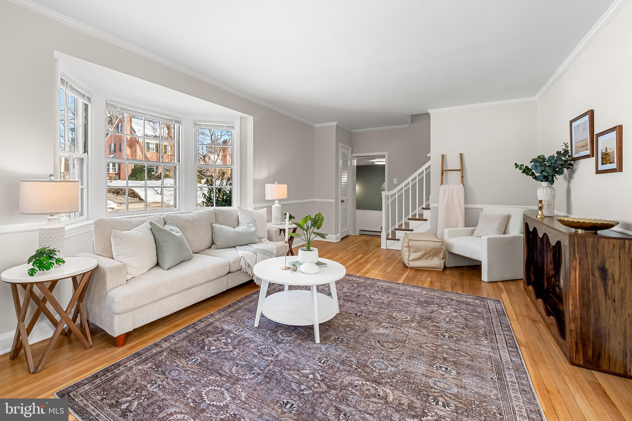 517 Worcester Road Towson, MD 21286 - Photo 4 of 44 Bright and inviting living space with charm.