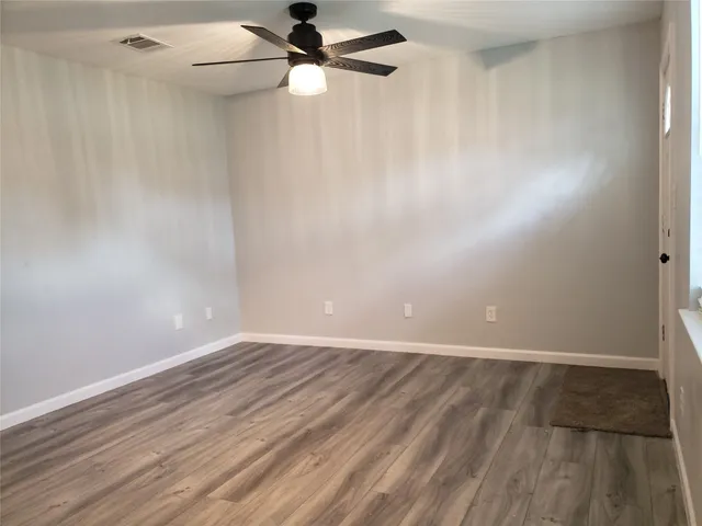 wooden floor in an empty room
