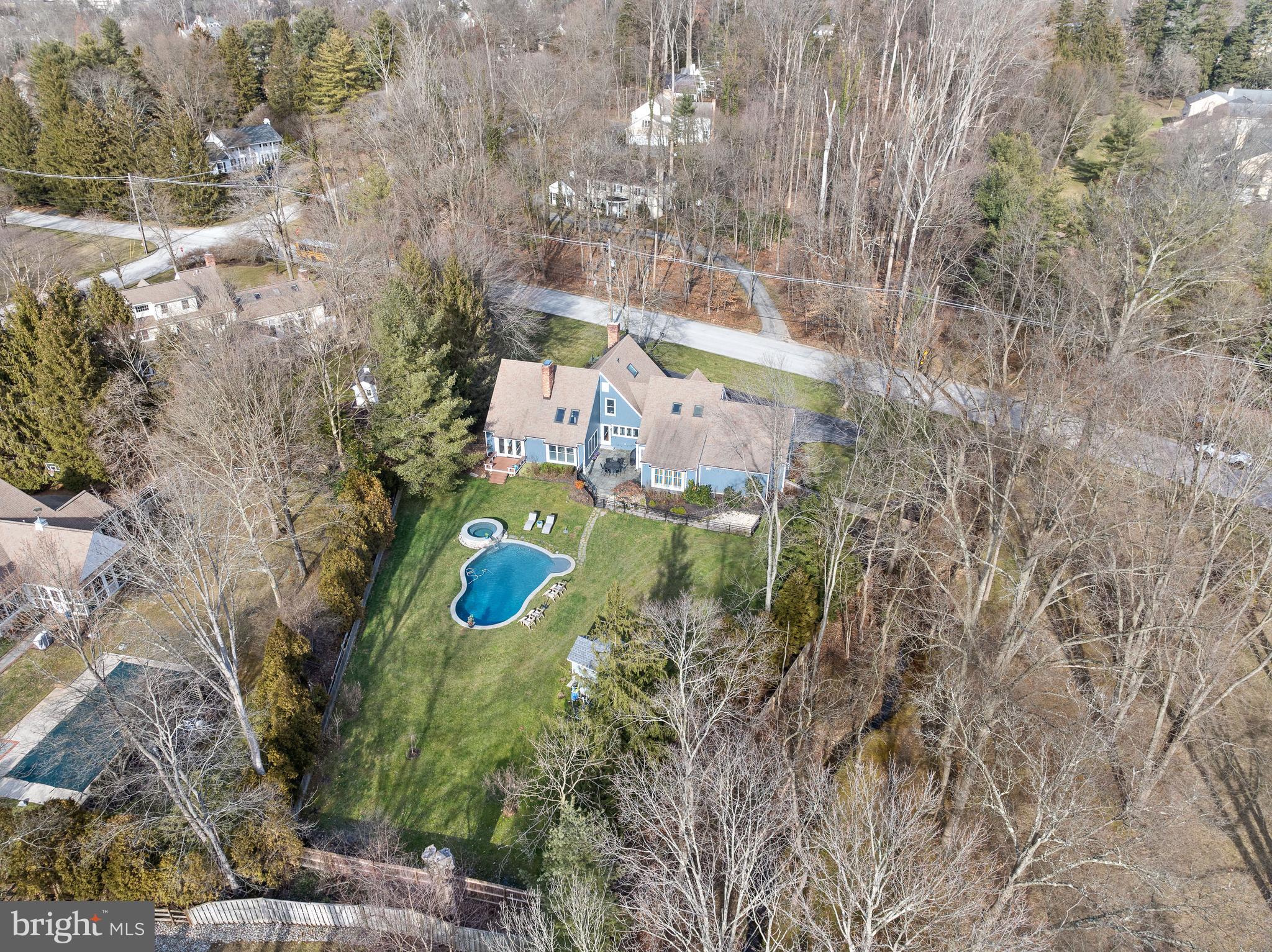405 Berkley Road Devon, PA 19333 - Photo 2 of 46 Aerial