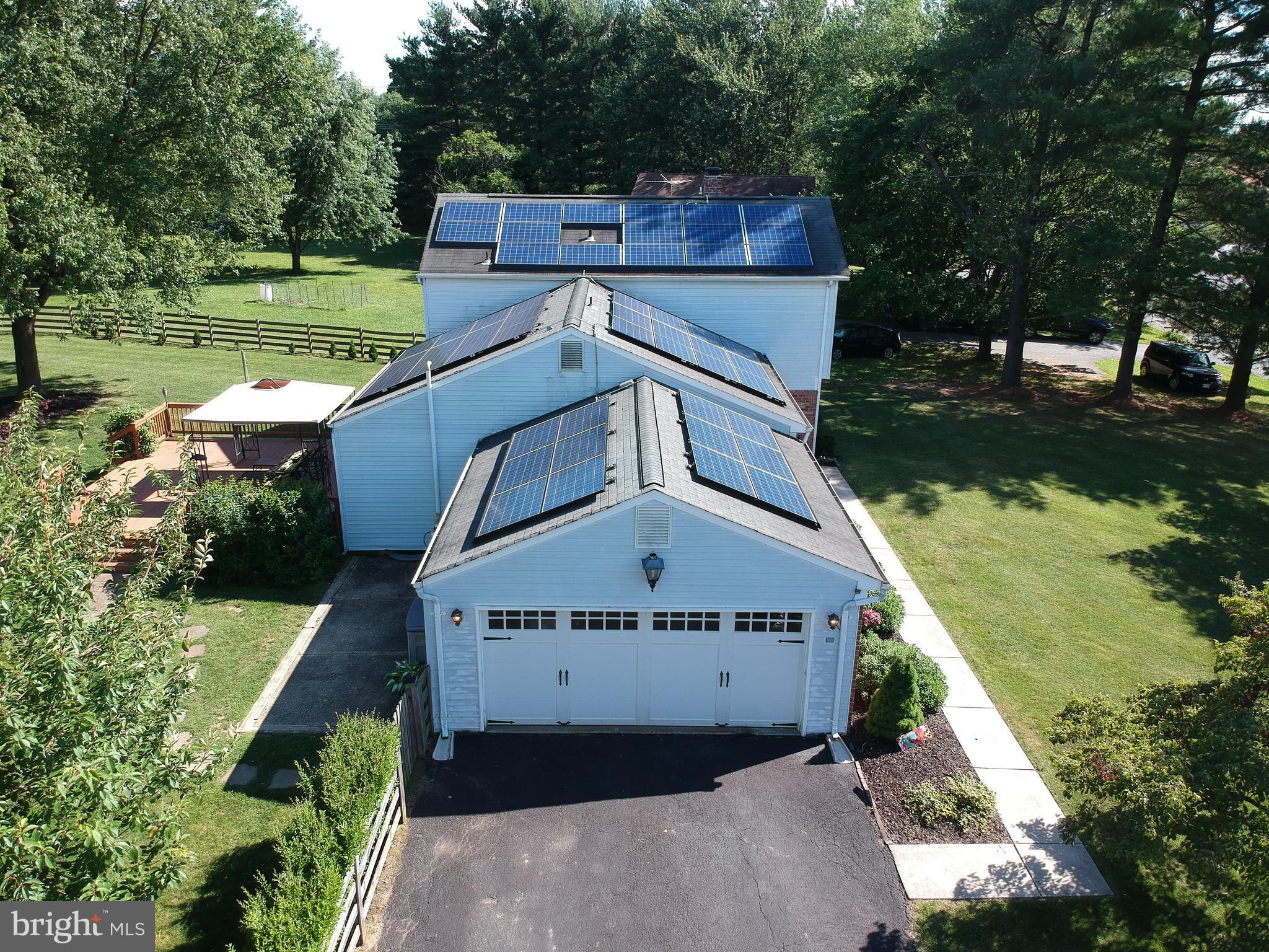 5703 Linton Road Sykesville, MD 21784 - Photo 44 of 51 Arial view of the 2 Car Automatic Garage