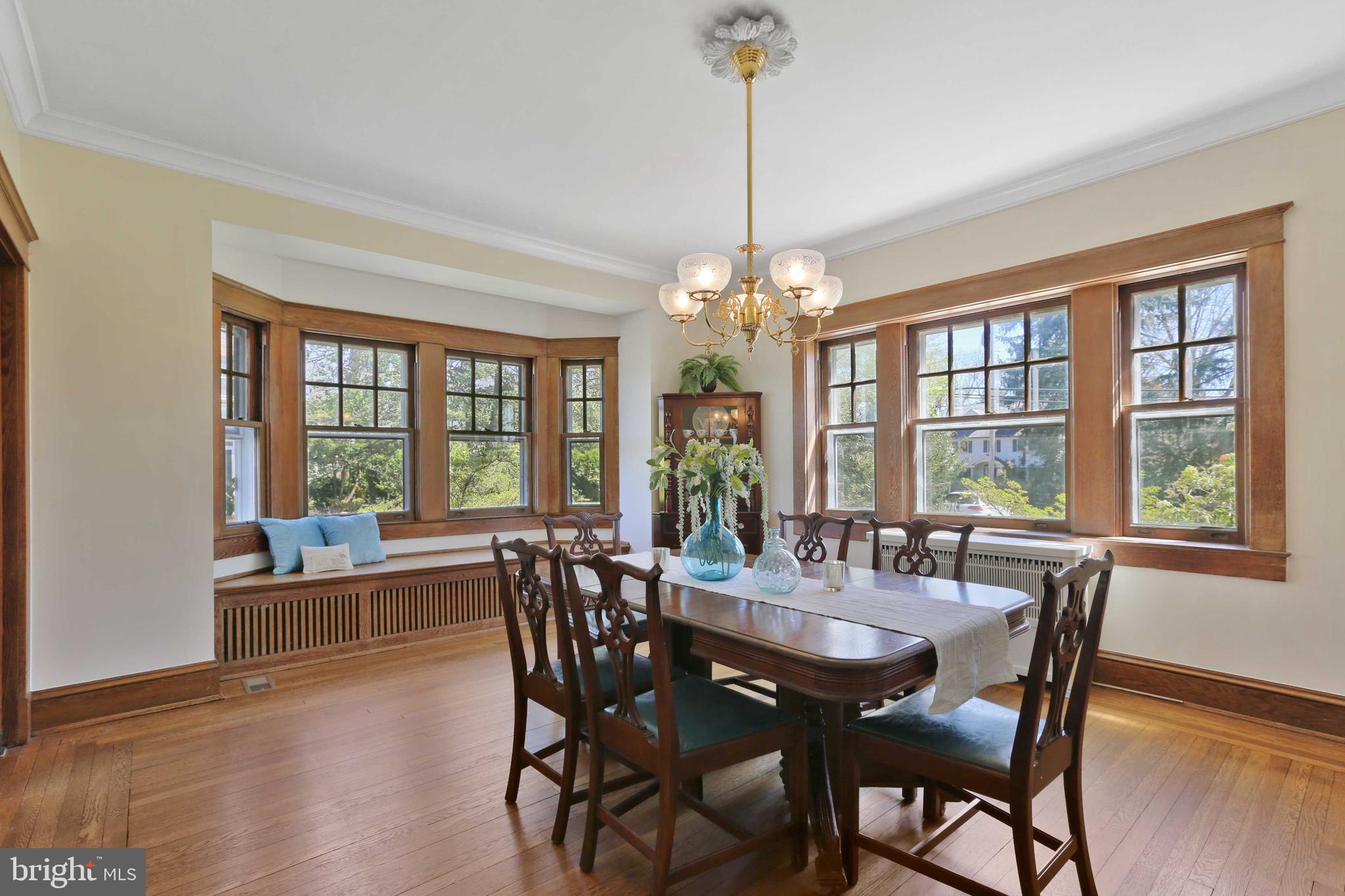 104 North Rolling Road Catonsville, MD 21228 - Photo 16 of 86 Large Dining Room with window seat